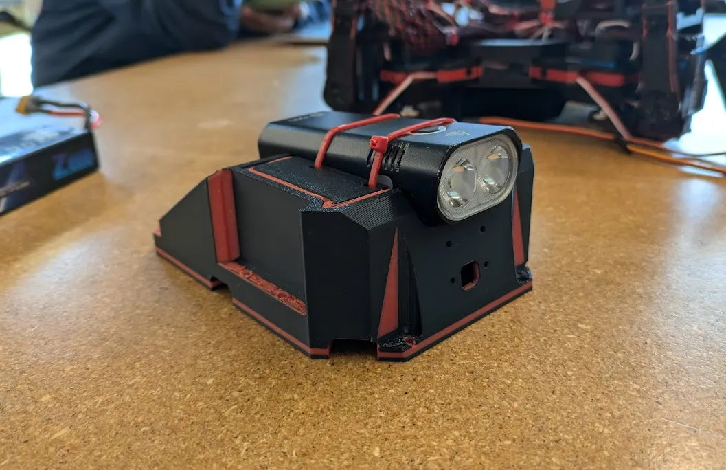 First revision of the head unit, front